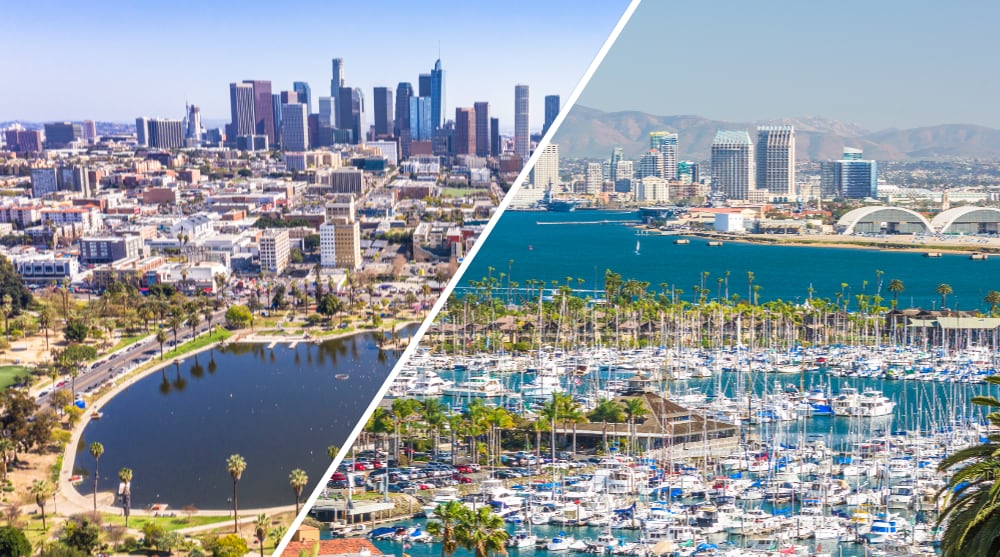 Moving from Los Angeles to San Diego